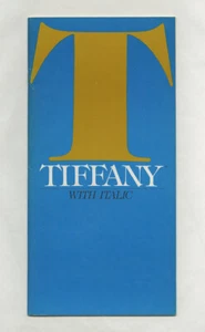 1981 Ed Benguiat TIFFANY 36-pg International Typeface Corp Specification Booklet - Picture 1 of 4
