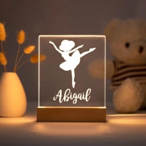 Personalized Night Light for Kids Girls Boys Customized Gifts for Baby Nursery - Picture 1 of 7