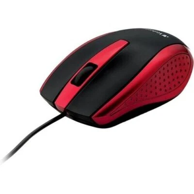 Verbatim 99742 USB Corded Notebook Optical Mouse Red - Image 1 of 4