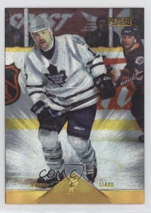 1996-97 Pinnacle Rink Collection Wendel Clark #196