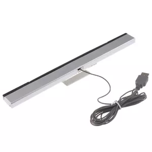 Wii Sensor Bar Wired Receivers IR Signal Ray USB Plug Replacement fo gA - Picture 1 of 12