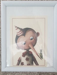 Pre-owned Andalu Rome Italy Pinocchio Picture Framed - Picture 1 of 6