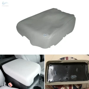Se adapta a Toyota Tundra 2007-2013 cuero consola central reposabrazos caja tapa cubierta gris - Imagen 1 de 7