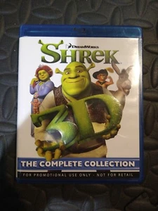 Shrek 3D The Complete Collection Blu Ray 2010 4-Disc Set Promotional Copy - Picture 1 of 6