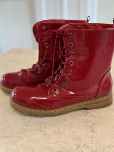 Dirty Laundry Sz 10 Women’s Red Rain Boot - Picture 1 of 8