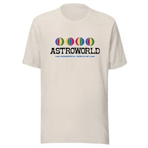 Astroworld T-Shirt - Houston, TX | Retro Texas Astrodome Theme Park Tee - Picture 1 of 10