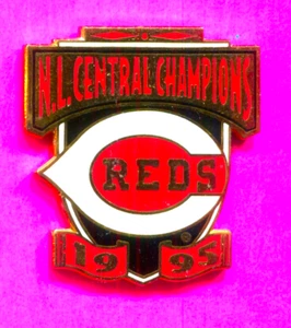 Pin Cincinnati 1995 Rojos Pin Liga Nacional Campeones - Imagen 1 de 1