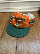 Vintage Miami Hurricanes Rare 1983 Champions Snapback