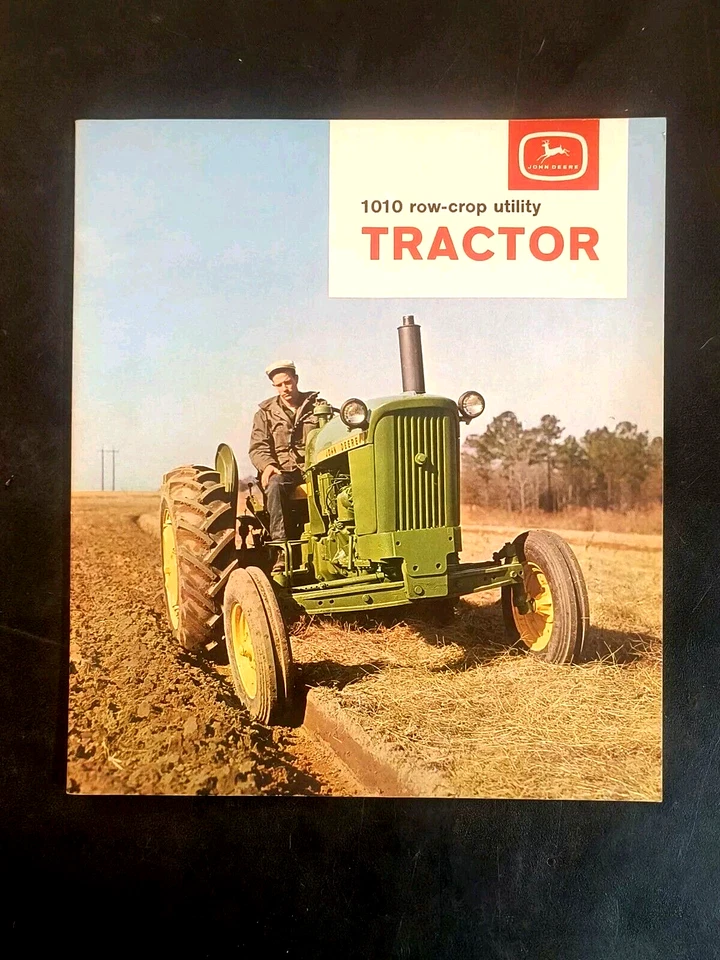 1962 John Deere Tractor Company 1010 Row Crop Dealer Sales Brochure Catalog - Image 1 of 4
