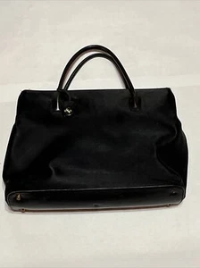 Monsac Schultertasche Handtasche schwarz Nylon und Leder - Bild 1 von 18