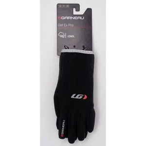 Garneau Gel Ex Pro Cycling Gloves - Cool Weather - Adult Small Black - Picture 1 of 2