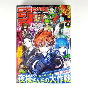 Weekly Shonen Jump No.25 2021 Mission of Yozakura Family front color page Manga - Picture 1 of 4