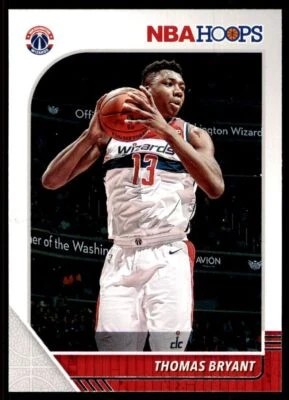 2019-20 NBA HOOPS* THOMAS BRYANT WASHINGTON WIZARDS #193 - Image 1 of 2