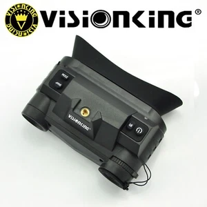 Visionking 3,5x Zoom Nachtsicht Fernglas Video IR Brille mit Helmhalterung - Bild 1 von 9