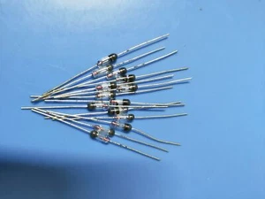 10PCS Germanium Diode TOSHIBA DO-7 1N60 1N60P - Picture 1 of 2