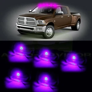 5x Smoke Cab Marker Clearance Light + T10 12V led For Ford F-250 F-350 Truck - Picture 1 of 10