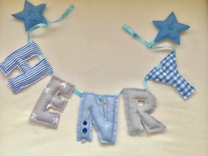 baby name decorative letters