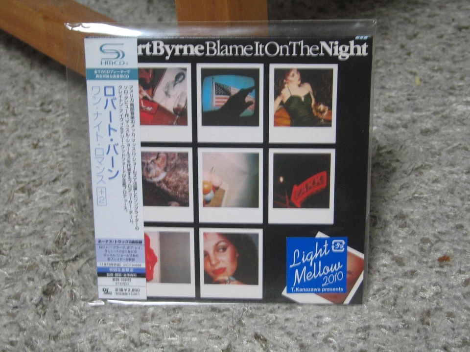ROBERT BYRNE BLAME IT ON THE NIGHT 2 BONUS REMASTER RARE MINI-LP SHM CD - Image 1 of 1