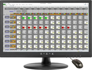 Monatsplaner Dienstplaner Schichtplaner digitale Planungstafel Excel Software  - Bild 1 von 5