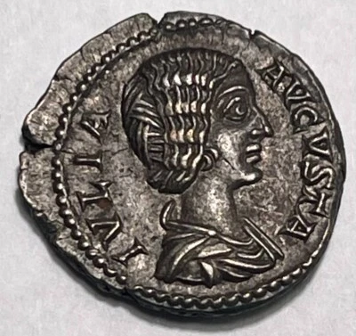 IMPERIO ROMANO - Julia Augusta - Denario 196-211 d.C. - ¡BONITO! Foto 1 de 2