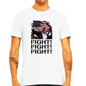 Trump Shot Shirt Pennsylvania Rally Trump T-shirt - Picture 1 of 2