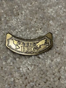 2015 Harley Davidson Grupo de Dueños Hog Pin para Chaqueta Chaleco Sombrero Solapa Motocicleta - Imagen 1 de 2