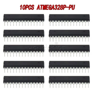 10PCS Original ATMEGA328P-PU Microcontroller IC Chip W/ Bootloader For Arduino - Picture 1 of 12