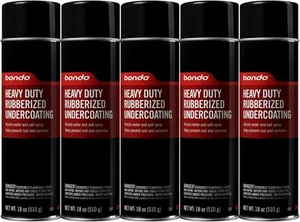 Bondo 737 Heavy Duty Rubberized Undercoating Spray – 18 oz 18 oz, Black - Picture 1 of 9