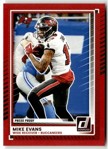 Panini NFL Donruss Football 2025 No. 11 Mike Evans Press Proof Red - Bild 1 von 2