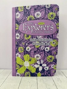 NKJV Explorer's Study Bible, Thomas Nelson, Kids YA, Christian Study Maps Facts - Picture 1 of 4