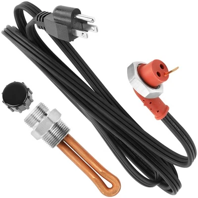 Turbo Diesel Engine Block Heater Kit 5003619AB for 98-07 Dodge Ram 5.9L 6.7L Foto 1 de 4