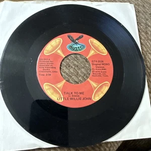 Little Willie John – Talk To Me / Let Them Talk – Gusto Records - GT4-2026 45RPM - Picture 1 of 2