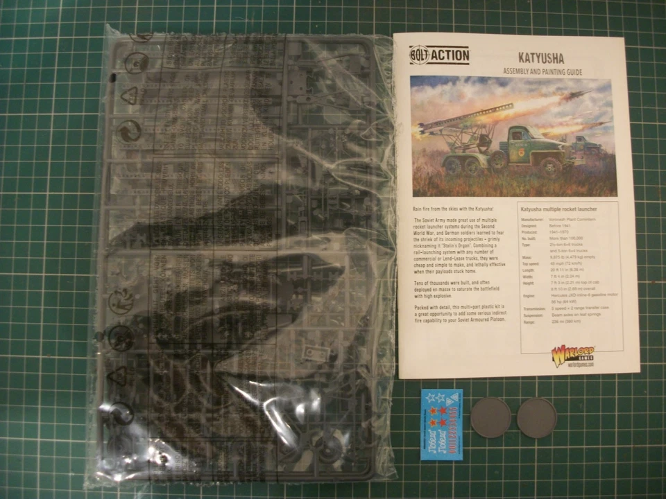 28mm warlord games WW2 bolt action Soviet Katyusha miniatures