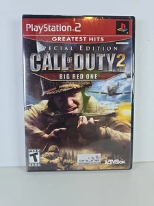 Call of Duty 2: Big Red One (PlayStation 2, 2005) Neu Factory Sealed - Kostenloser Versand - Bild 1 von 8