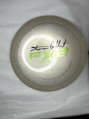 Plástico autografiado por Shawn Gilbert Prodigy FX-2 500 Foto 1 de 3