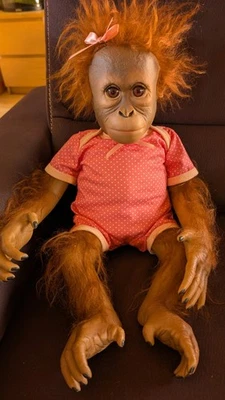 Ashton Drake Künstlerpuppe "Affenbaby" - Bild 1 von 4