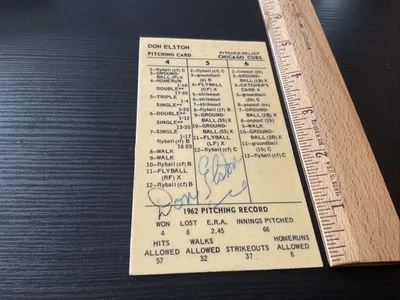 唐·埃尔斯顿签名亲笔签名卡首次亮相 1953 — 第 1/2 张图片