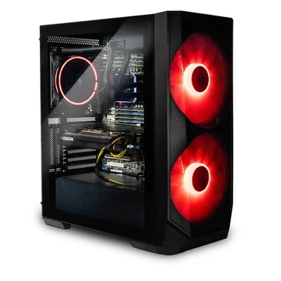 Radeon Pro Cad Workstation PC AMD Gpu Raffreddamento ad Acqua 14x 3.30 GHZ CPU - Immagine 1 di 4