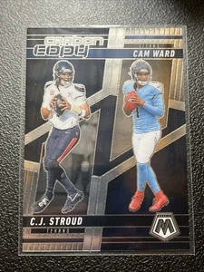 Cam Ward / CJ Stroud 2025 Mosaic Carbon Copy RC Titans Texans - Bild 1 von 2