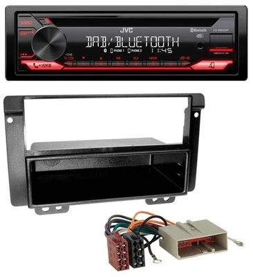 JVC CD DAB USB Bluetooth MP3 Autoradio für Landrover Freelander 2004-2007 - Bild 1 von 4