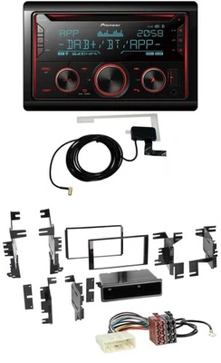 Pioneer 2DIN MP3 DAB USB CD Bluetooth Autoradio für Nissan Versa ab 07 Xterra ab - Bild 1 von 4