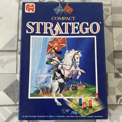 STRATEGO COMPACT Strategisches Spiel Spieleklassiker JUMBO 1992, vollständig TOP - Bild 1 von 4