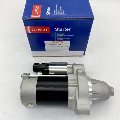 New Starter For Honda CR-V CRV 2002 2003 2004 2005 2006 2.4L 17844 31200-PPA-505 - Image 1 of 4