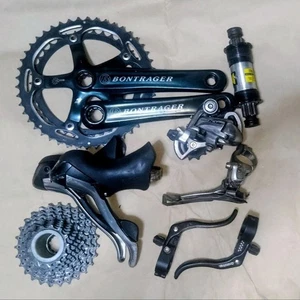 Shimano 105 5600 10-fach Gruppe mit Bontrager Kurbel & Cane Creek Hebel gebraucht - Bild 1 von 4