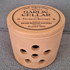 The Original Suffolk Garlic Cellar Henry Watson Pottery England - Bild 1 von 19