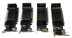 Lot Of 4 Asus GT610-2GD3-CSM Graphics Cards Tested READ Description - Picture 1 of 6