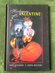 HARLEQUIN VALENTINE Neil Gaiman John Bolton H/C FIRST Graphic Dark Horse 2001 - Picture 1 of 12