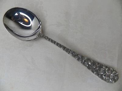 ЛОЖКА ГУМБО SCHOFIELD BALTIMORE ROSE СЕРЕБРО ВЫСШЕЙ ПРОБЫ 7 ДЮЙМОВ БЕЗ МОНОГРАММЫ - Изображение 1 из 3