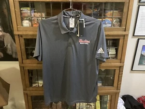 NWT NIU Huskies Basketball ADIDAS Gray Performance Grind Polo SZ XL - cool - Picture 1 of 12