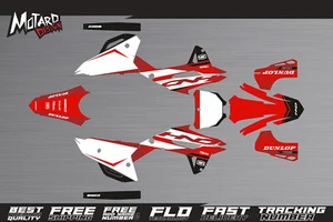 Graphics Kit for Honda CRF 250 R 2022 2023 2024 Decals Stickers by Motard Design - Picture 1 of 3